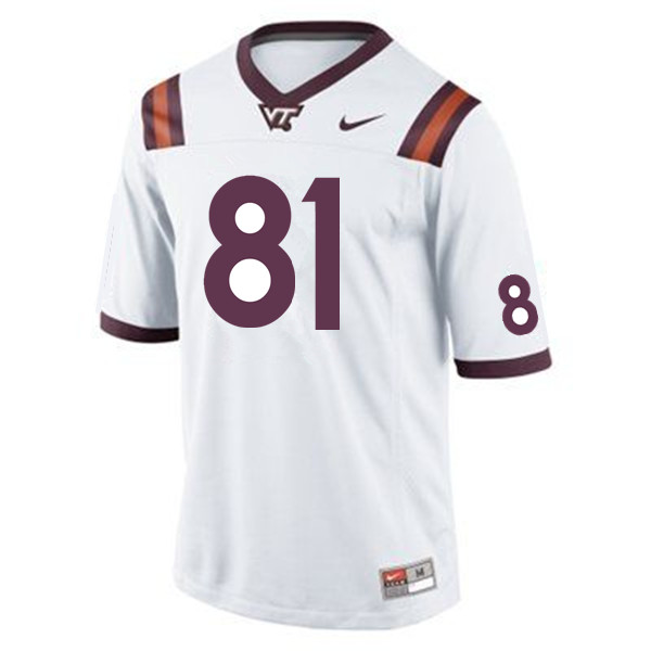 Men #81 Darryle Simmons Virginia Tech Hokies College Football Jerseys Sale-Maroon